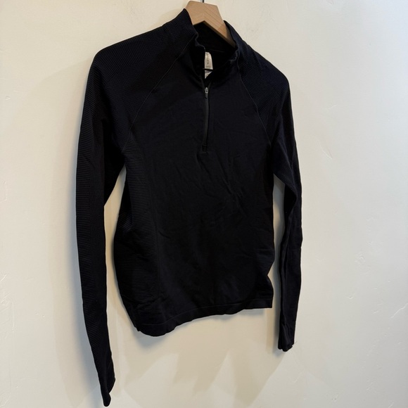 ATHLETA  FLURRY HALF ZIP MOCK NECK TOP - Picture 6 of 12
